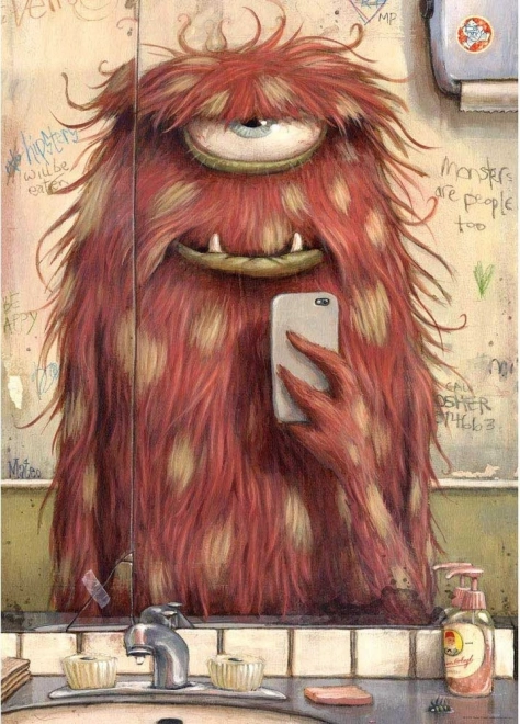 Heye Zozoville: Selfie puzzle 1000 elementów