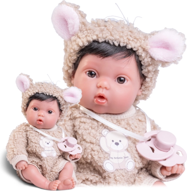 Picolín niemowlę miś – realistyczna lalka 21 cm