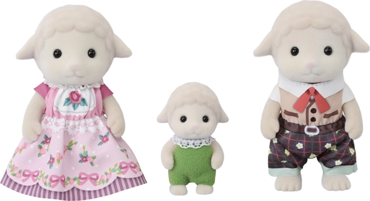 Sylvanian Families rodzina owieczek – zestaw trzech figurek