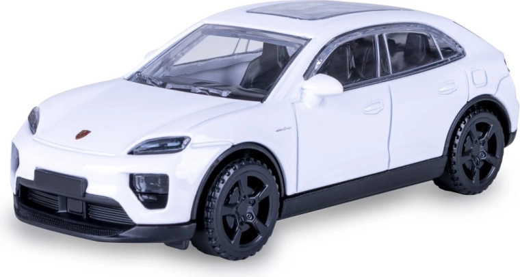 Metalowy model Porsche Macan w skali 1:43, biały