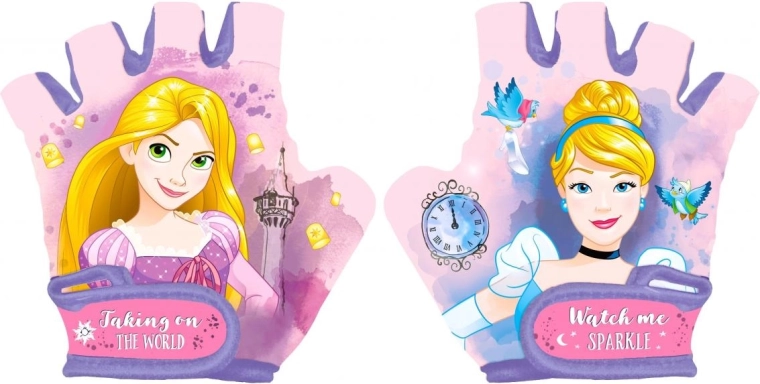 Dziecięce rękawiczki rowerowe Disney Księżniczki