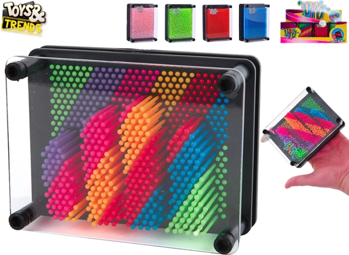 Pin Art odciskowy panel Toys & Trends, kieszonkowy rozmiar