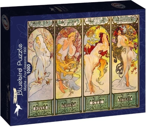 Puzzle Bluebird Cztery pory roku 1000 elementów
