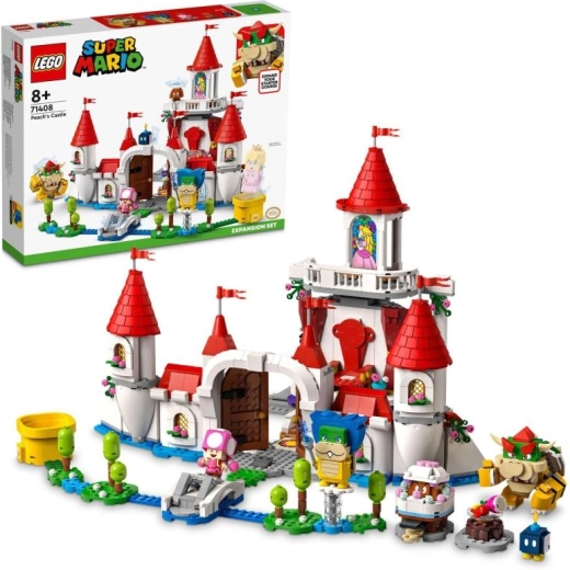LEGO Super Mario zestaw rozszerzający – Zamek Peach (71408)