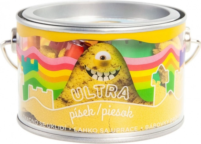 Piasek kinetyczny ULTRA 200 g – żółty