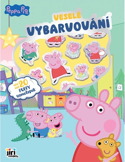 Wesołe kolorowanie z naklejkami Świnka Peppa