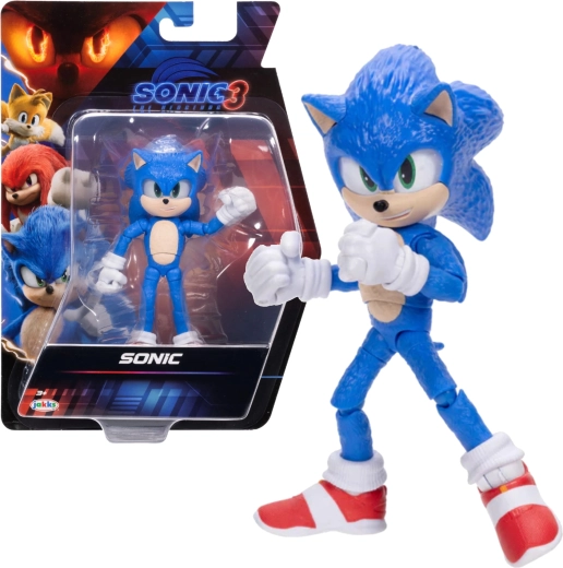 Jakks Pacific Sonic the Hedgehog 3 figurka Sonic z ruchomymi elementami 12,7 cm