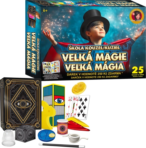 Szkoła Magii – wielka magia, zestaw 25 trików