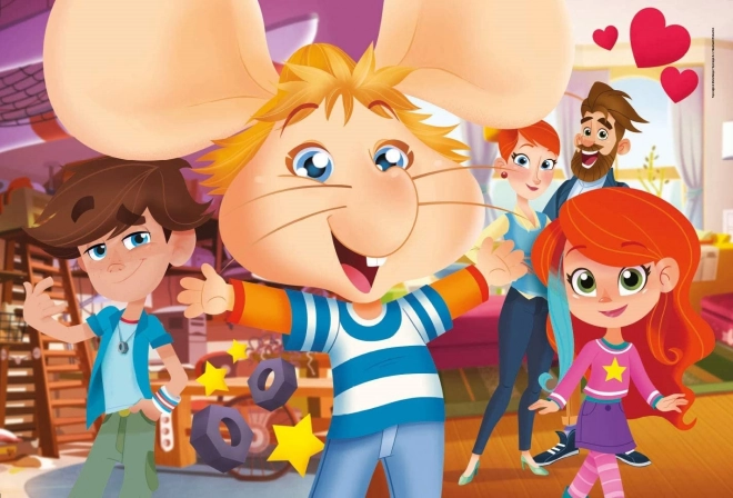 Puzzle CLEMENTONI Myszka Gigio MAXI 60 elementów