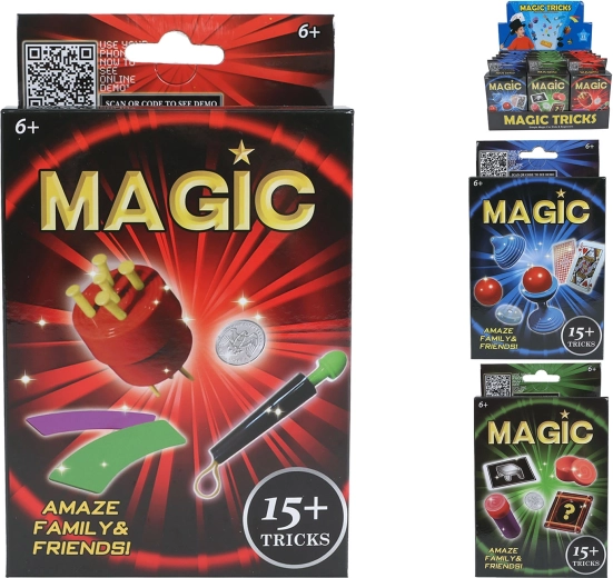 Zestaw magiczny dla początkujących – ponad 15 sztuczek