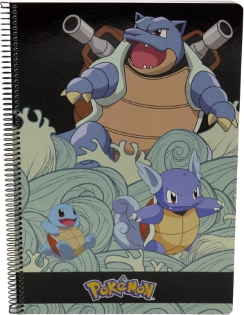 Pokémon A4 blok spiralny - Squirtle