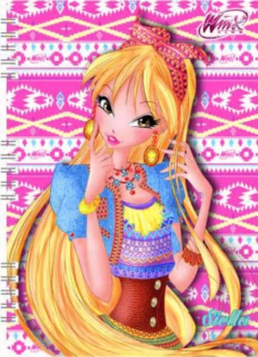 Notes A5 WinX Club 120 stron z oprawą spiralną – 1 sztuka