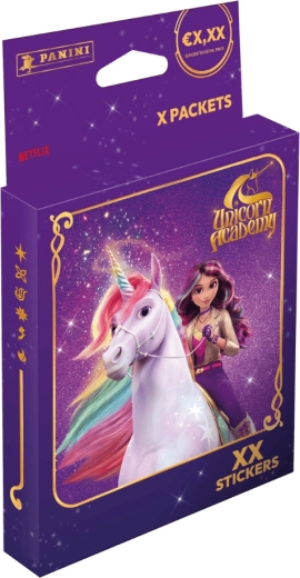 Unicorn Academy naklejki w eko blistrze