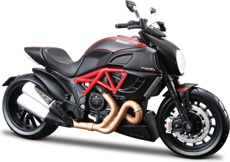 Maisto Ducati Diavel Carbon motocykl do złożenia 1:12
