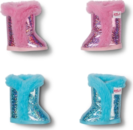 BABY born błyszczące kozaczki dla lalki 43 cm - 1 para