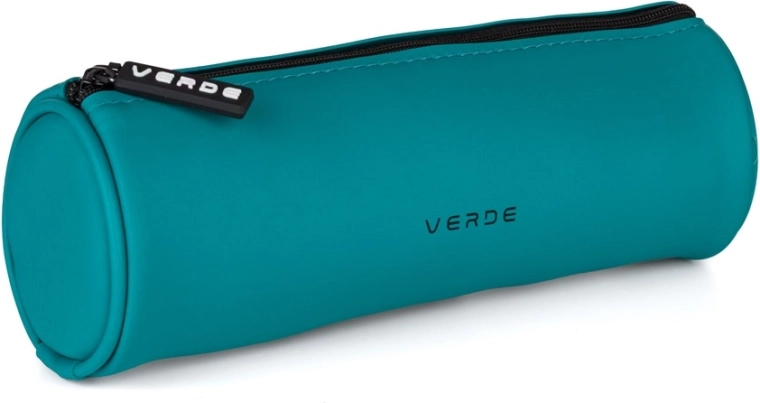 Okrągłe etui na długopisy z PU VERDE Milano