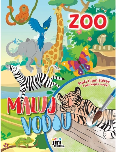Maluj wodą A4 zoo