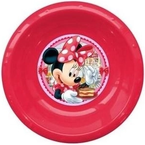 Plastikowy głęboki talerz Minnie
