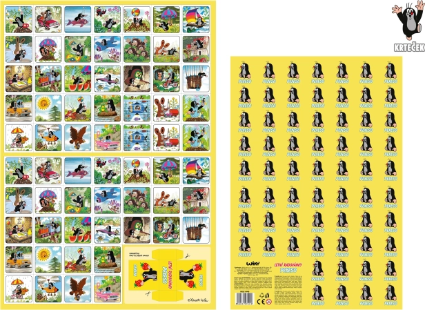 Krecik Pexeso Letnie Zabawy