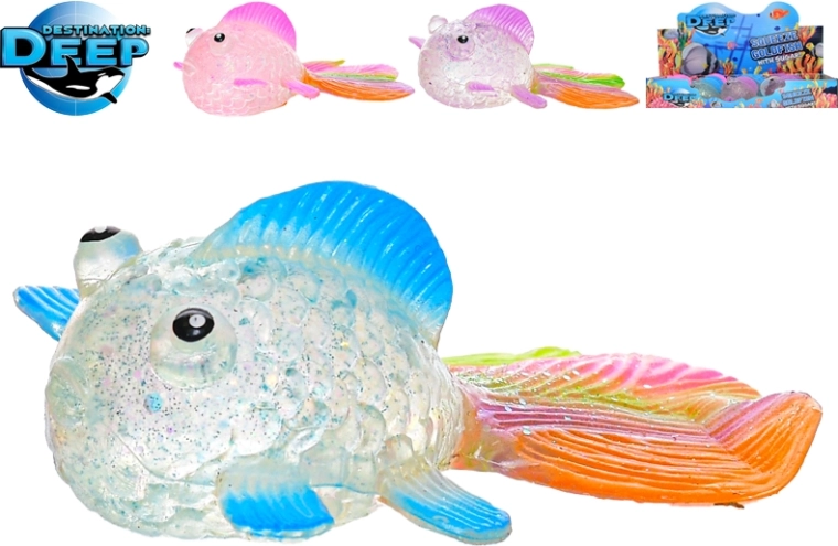 Destination Deep złota rozciągliwa rybka 6 cm