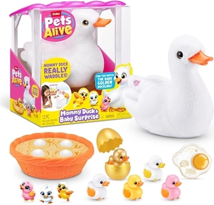 ZURU Pets Alive mama kaczka z niespodzianką
