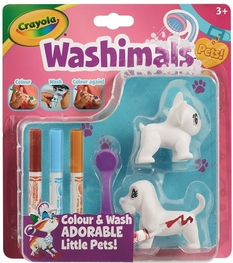 Washimals Malowane figurki Psy w blistrach