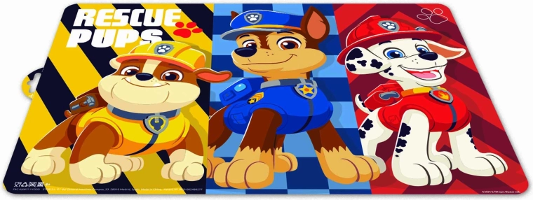 Plastowa podkładka PAW Patrol 43 × 28,1 cm