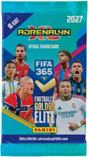 Panini FIFA 365 Adrenalyn XL 2027 karty kolekcjonerskie w saszetce - 1 szt.