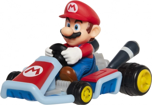 Super Mario miniaturowe autka z figurką