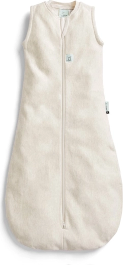 ErgoPouch śpiworek Jersey z bawełny organicznej Oatmeal Marle 0,2 TOG (8–24 miesiące)