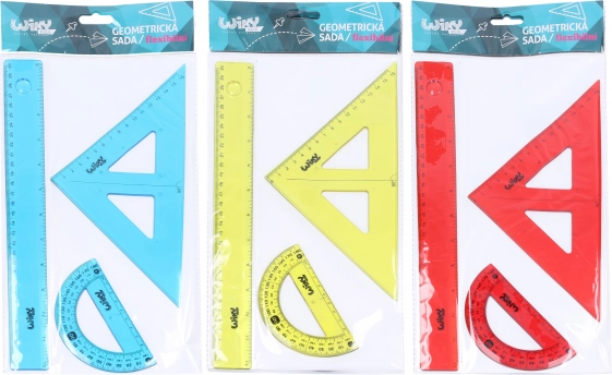 Zestaw geometryczny Flexi kolorowy