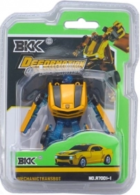 Transformujący samochód robot - zabawka sportowa