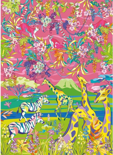 Puzzle Dzika sawanna 1000 elementów GIBSONS