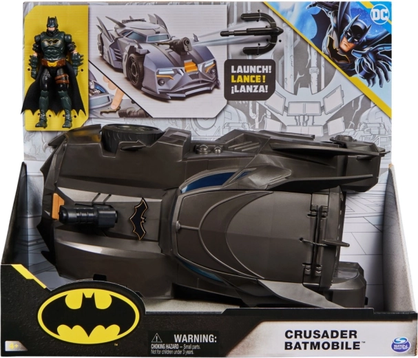 Batman Batmobil z figurką 10 cm