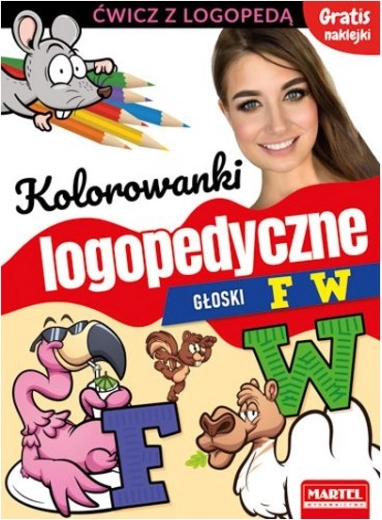 Logopedyczne kolorowanki z głoskami F i W