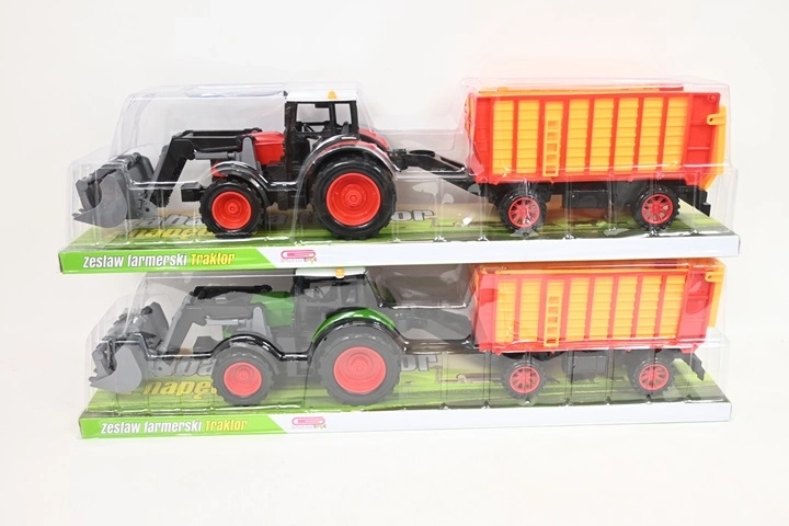 Traktor z przyczepą dla dzieci