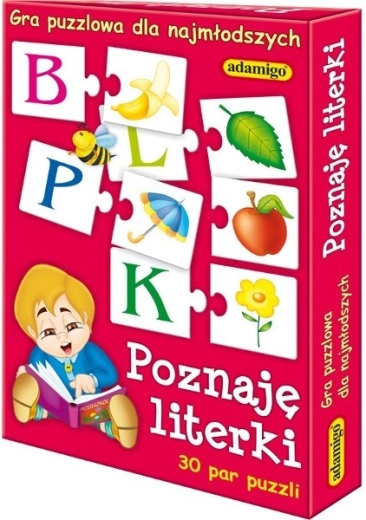 Gra puzzle z literami