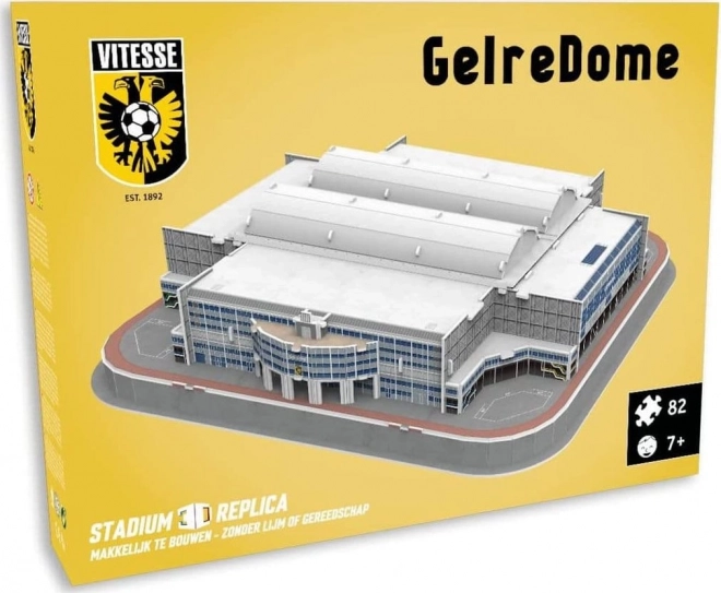 Puzzle 3D stadionu GelreDome FC Vitesse, 82 elementów