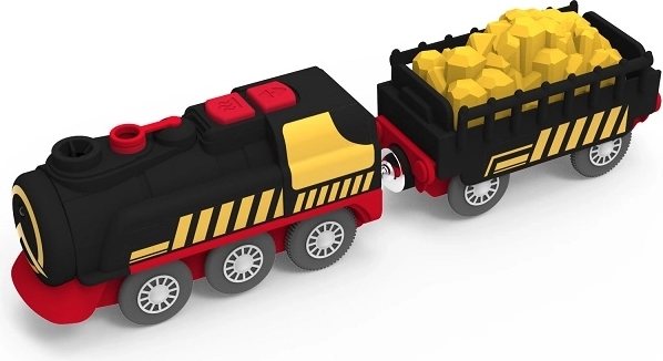 2Kids Toys parowóz na baterie z funkcją pary
