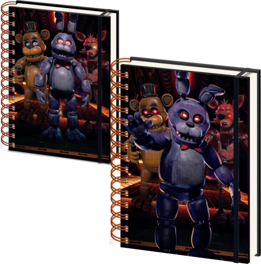 Five Nights At Freddy’s 3D notes w kropki A5 Jump