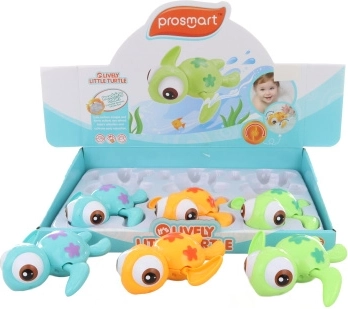 Nakręcany żółw do wody, plastikowa zabawka dla dzieci 2+