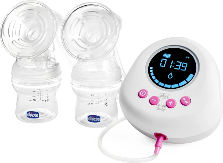 Chicco podwójny elektryczny laktator Double Pink