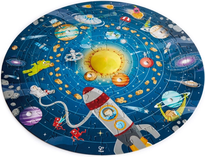 Dziecięce puzzle LED Układ Słoneczny