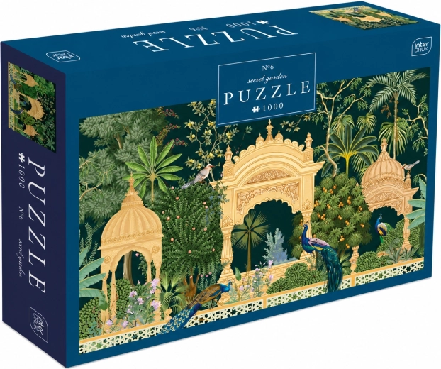 INTERDRUK Puzzle Secret Garden: Pawia rezydencja, 1000 elementów