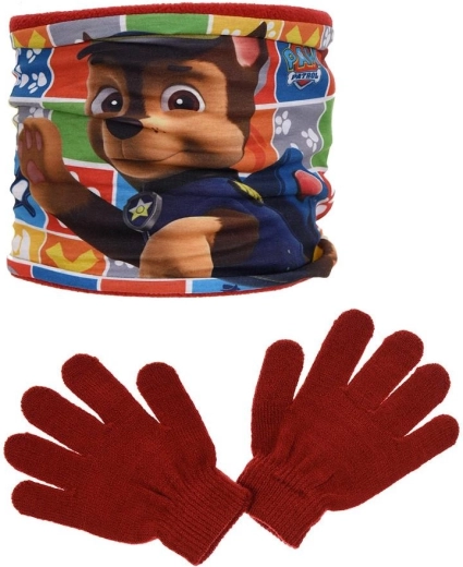 Komin i rękawiczki Psi Patrol