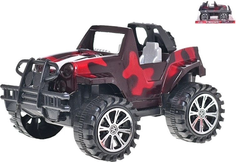 Auto terenowe z napędem sprężynowym 19 cm