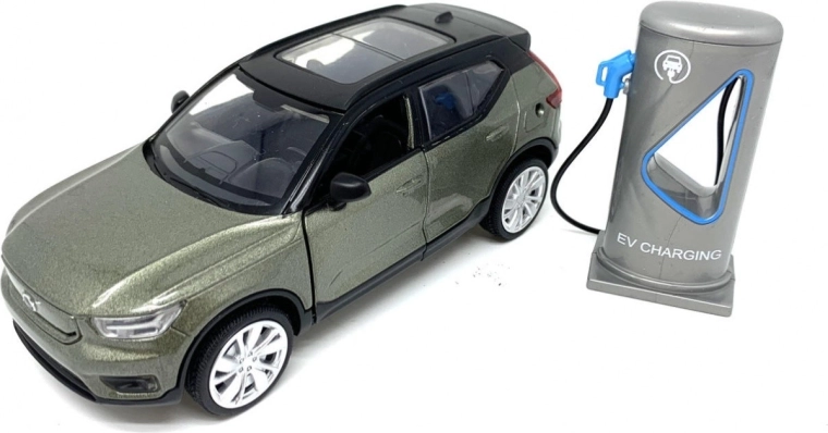 Model auta Volvo XC40 Recharge 1/32 ze światłem i dźwiękiem - 1 sztuka
