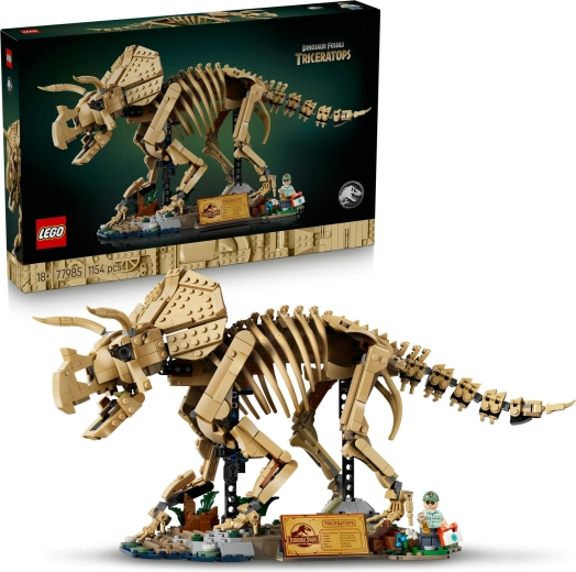 LEGO Jurassic World Szkielet dinozaura: triceratops