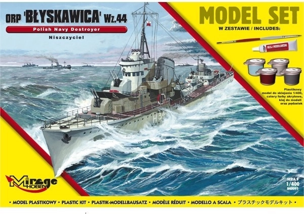 Niszczyciel ORP Błyskawica wz. 44
