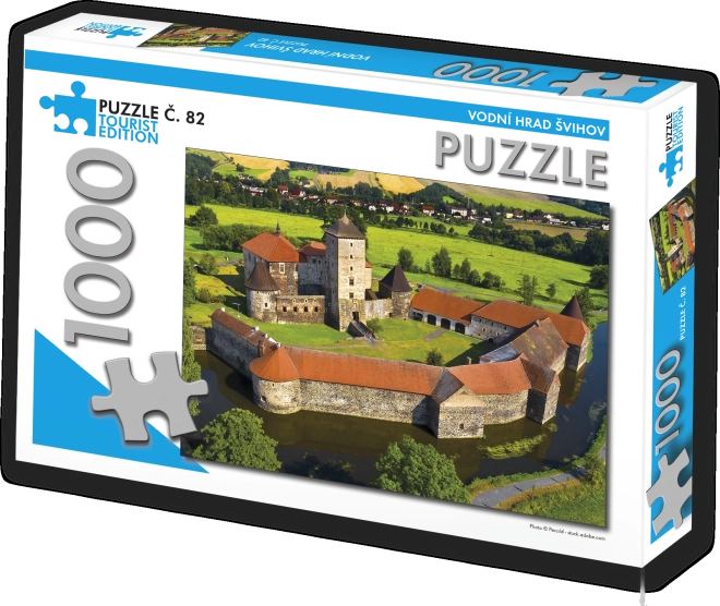 Puzzle Vodny Zamek Švihov 1000 kawałków